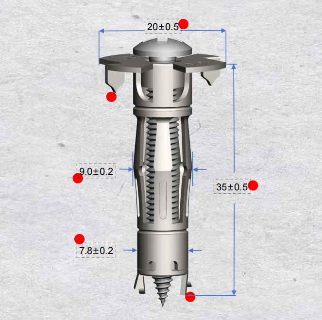 510JM 2nd Gen Hollow wall anchor, NO NEED DRILLING HOLE & SETTING TOOL,Coming Soon!
