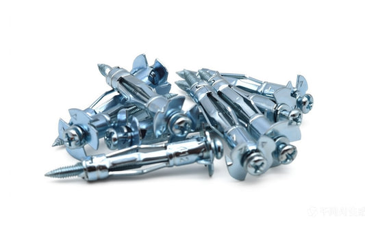 412HL Hollow Wall Anchor with Needle Point Screw, MagicToggle Heavy Duty Drywall Plasterboard Cavity Anchors, No Setting Tool Needed, Pro & DIY Friendly, Wall/Ceiling