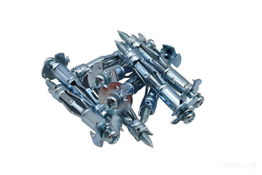 416HL Hollow Wall Anchor with Needle Point Screw, MagicToggle Heavy Duty Drywall Plasterboard Cavity Anchors, No Setting Tool Needed, Pro & DIY Friendly, Wall/Ceiling
