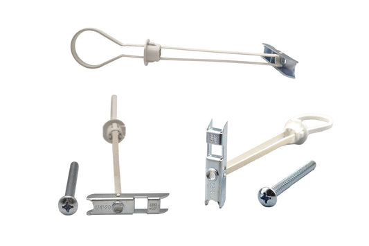CS316 Heavy Duty Strap Toggle Bolt, 3/16"-24 x 2-1/2" Screw, 1/2" Drill Bit, 136-920 LB Load MagicToggles, Hollow Wall Anchor for Drywall & Block, TV Mount, Cabinet, Shelf