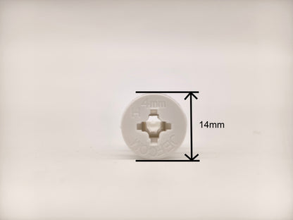NDAS Compact Light-Duty Nylon Drywall Anchors, Mini Self-Drilling Plasterboard & Foam Fasteners, special for thin drywall (Anchors Only)